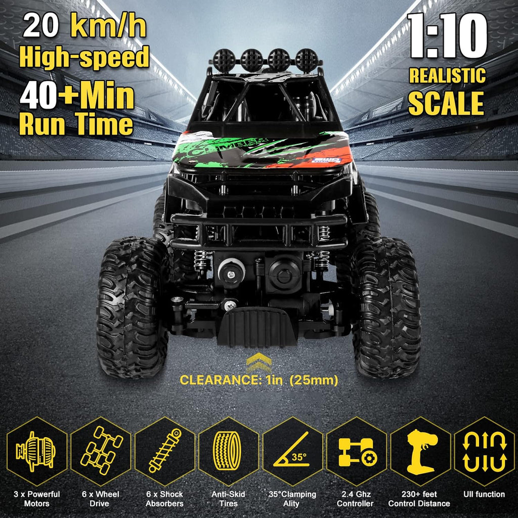 2.4Ghz 6x6 Off-Road Remote Control Monster Truck K1683