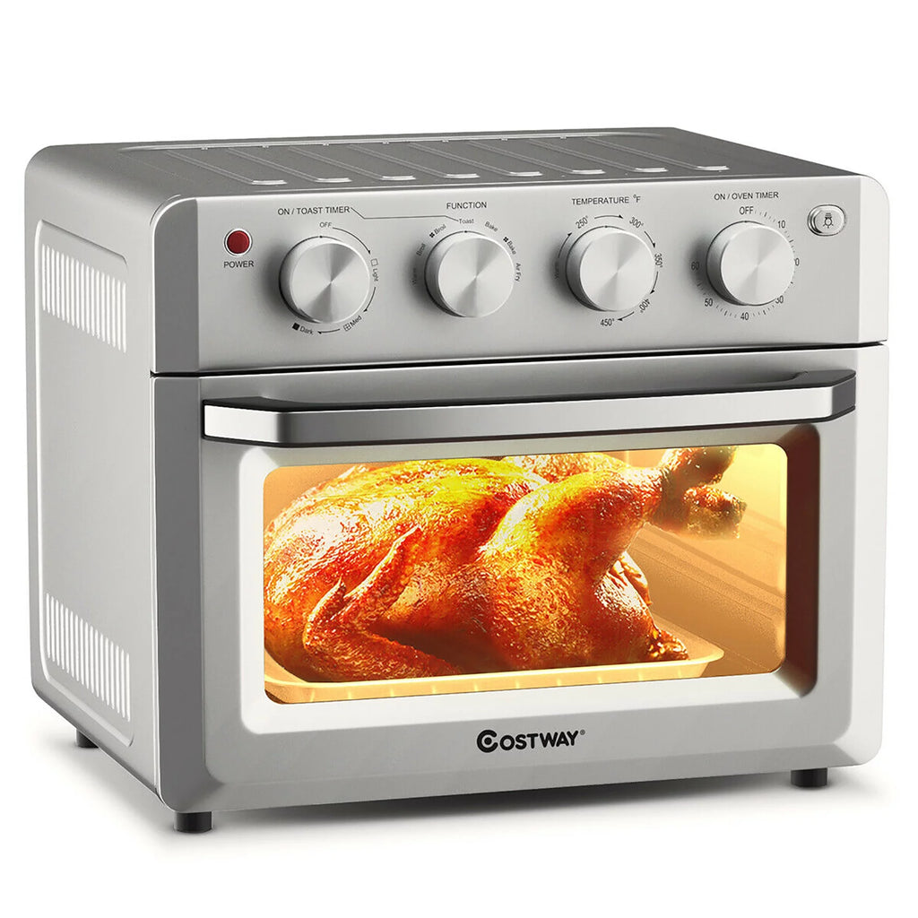 19 QT Air Fryer Toaster Oven with 5 Accessories Z60885