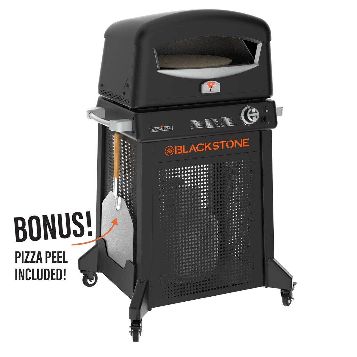 Blackstone Propane Outdoor Pizza Oven with Stand and Pizza Peel X82847