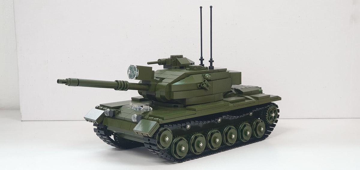 688 Pieces U.S. Main Battle Tank Brick Building Set D30308