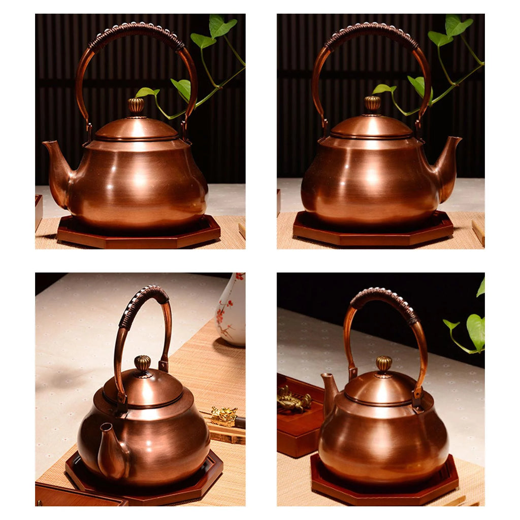 Insulated Handle Water Boiler Jug Teapot Induction Hob Camping Kettle D14598