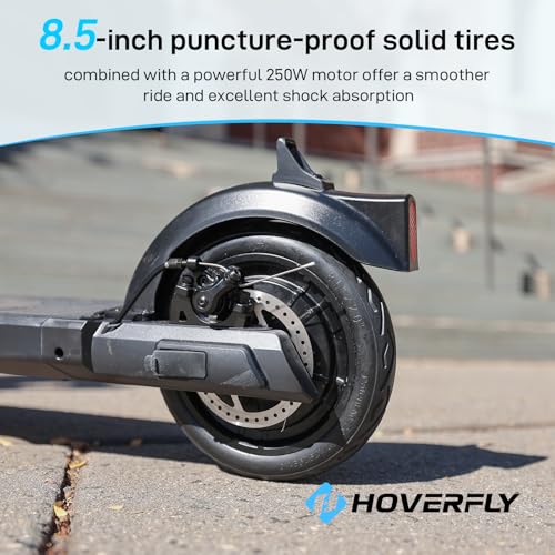 Electric Scooter with 8.5" Solid Tire, 250W Motor, Foldable X8982