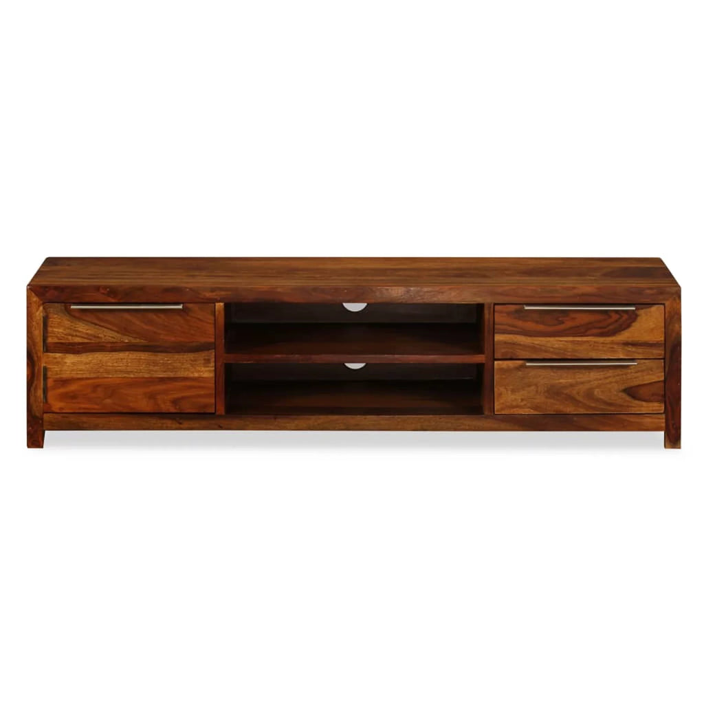 Sheesham Wood TV Stand with 2 Storage Drawers C756947