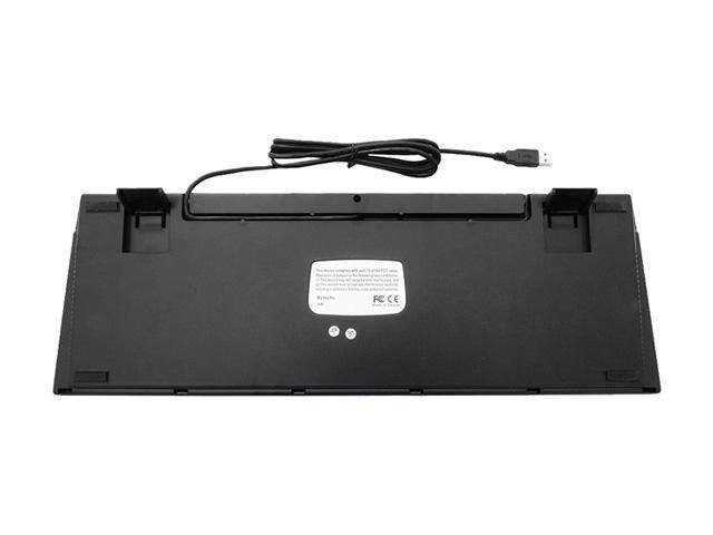 Left Handed Wired Mechanical Keyboard with Cherry Red Switches F589844