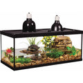 20 Gallon Aquarium With Filter And Heating Lamps E269923