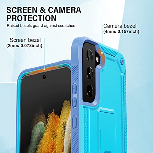 Black Rugged Shockproof Case with Kickstand for Samsung Galaxy S23 Ultra V20992