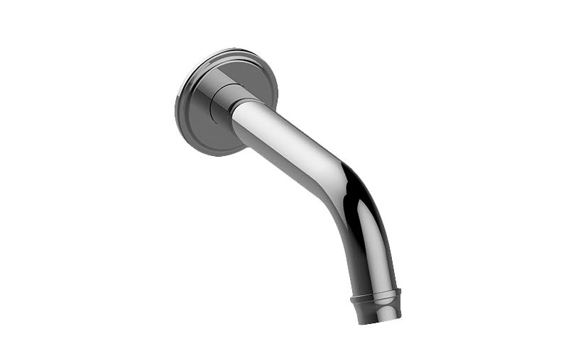 18K Gold Plated Wall Mount Tub Spout U43256