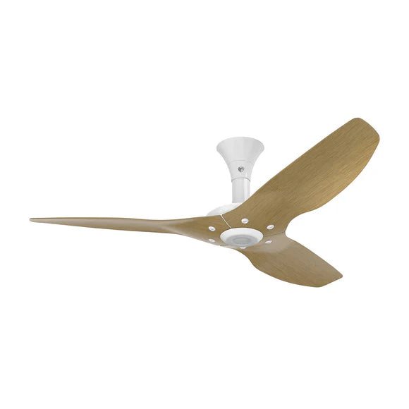 52 Ceiling Fan with Caramel Aluminum Blades and White Finish G482845
