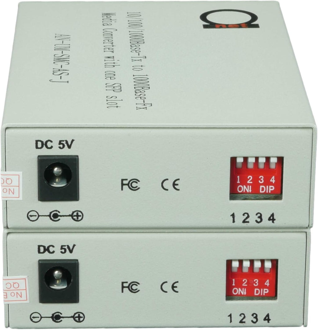 Single Mode LC WDM Bi-Di Gigabit Media Converter 20km 1 Pair E571