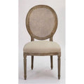 Limed Grey Oak Side Chair O202