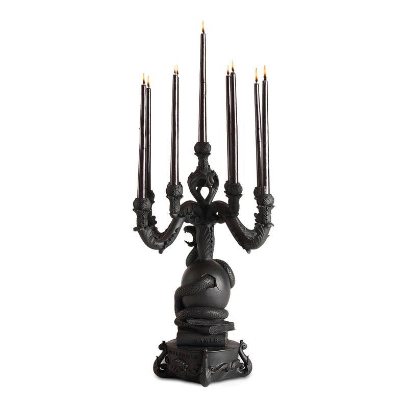 White Candelabra W8457