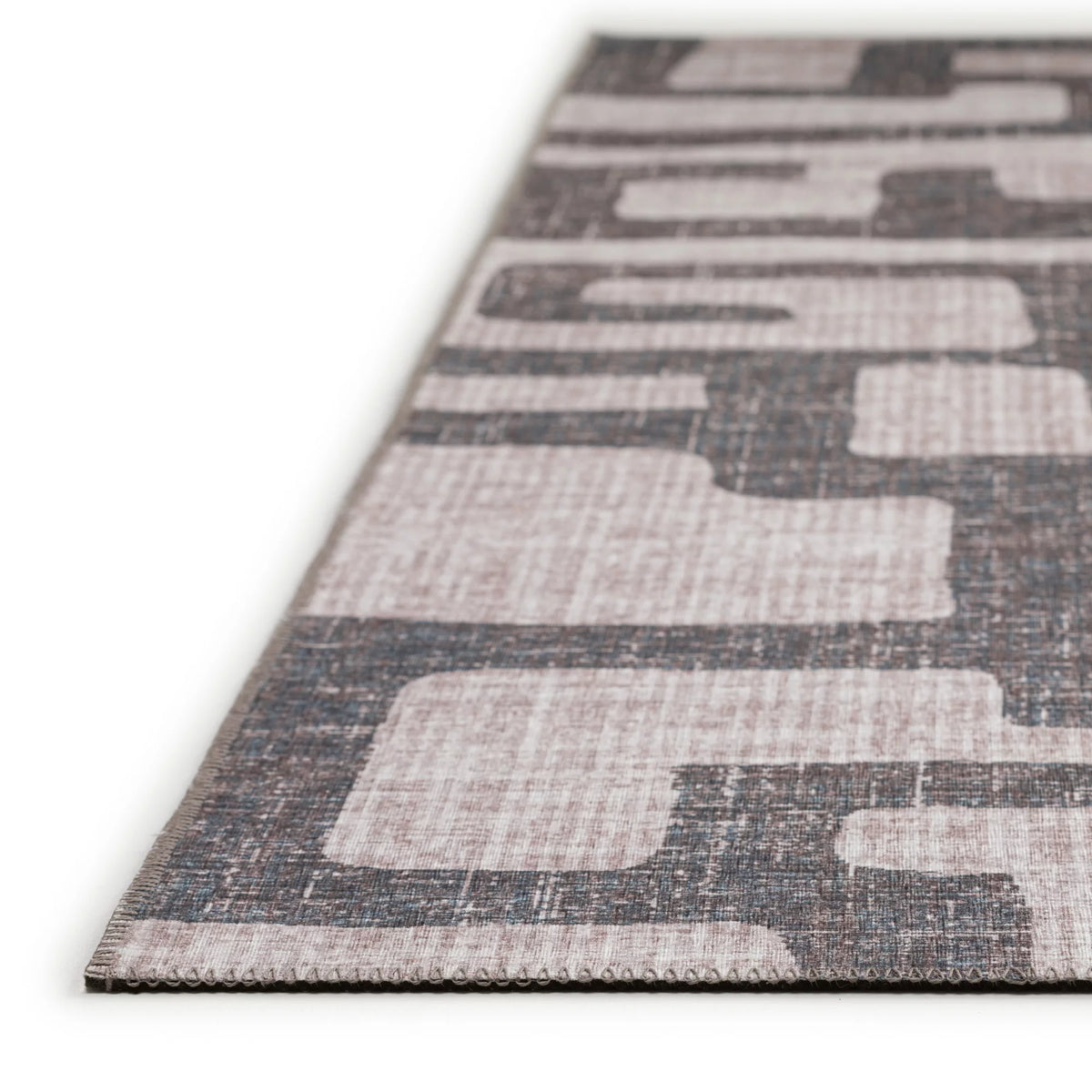 Grey 10' x 14' Non-Skid Area Rug P530018