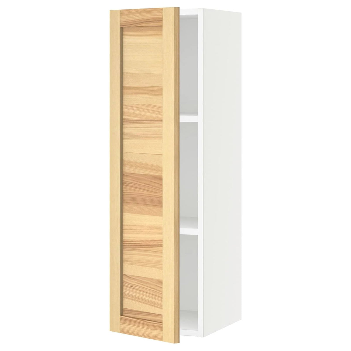 White Torhamn Ash Wall Cabinet 12x15x40 P873