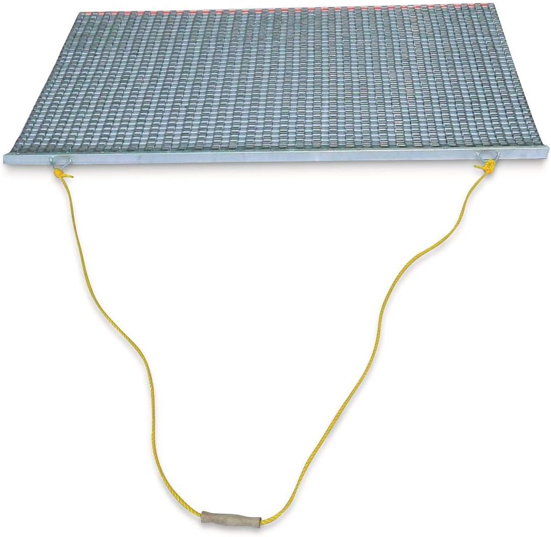 Baseball & Softball Infield Drag Mat (6'Wx2'D) Steel Mesh B2641
