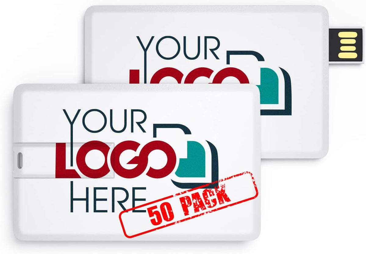 Custom Credit Card USB Flash Drive 128MB 50 Pack R615617