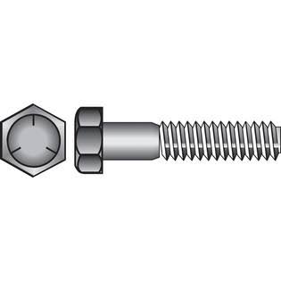 5/8 in. Dia. x 8 in. L Heat Treated Zinc Steel Hex Head Cap Screw 25 Pk A412104