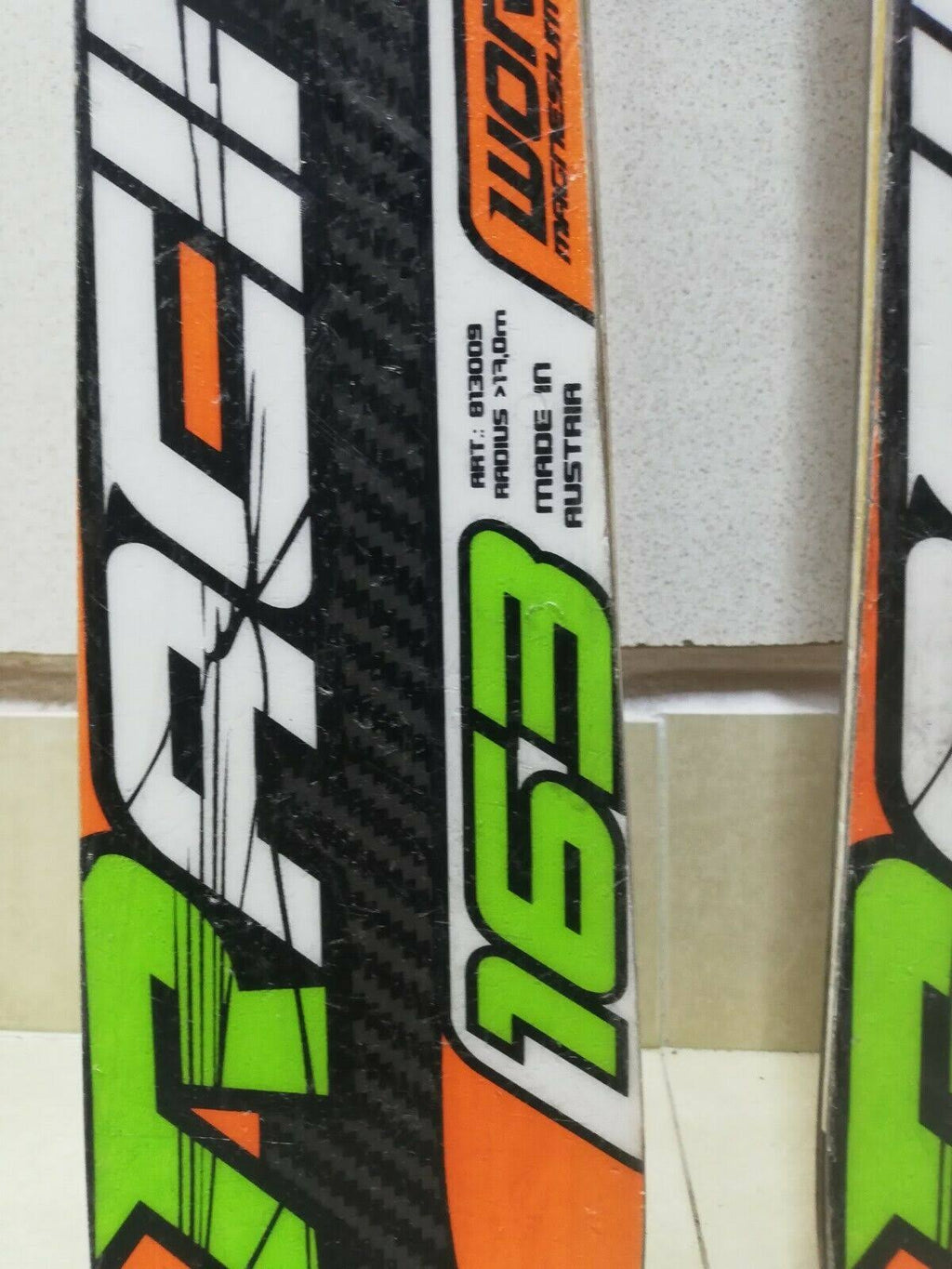 Blizzard Racing GS World Cup 163 cm Ski with Marker 10 Bindings N459074