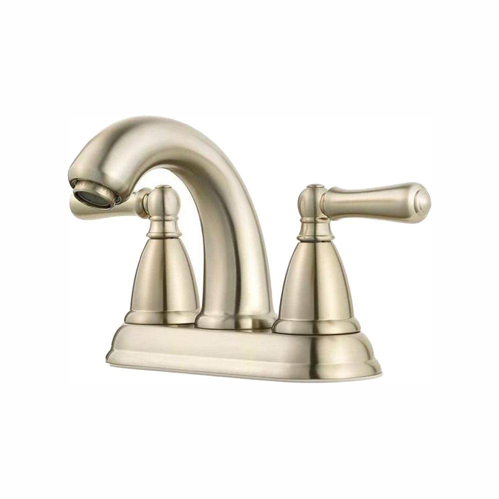 Brushed Nickel Bathroom Faucet E17807
