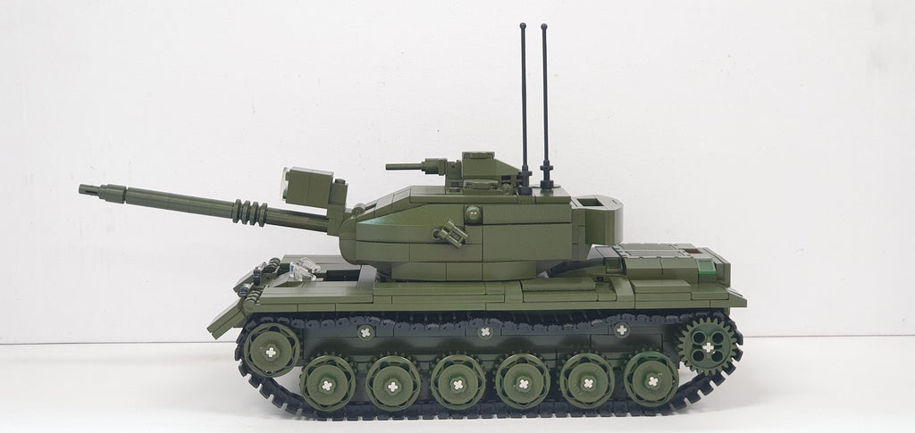 688 Pieces U.S. Main Battle Tank Brick Building Set D30308