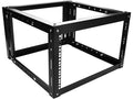 6U 800mm Adjustable Wallmount Server Cabinet with 1U 24-Port Cat6 Patch Panel F692353