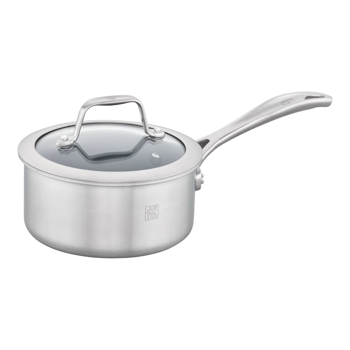 1 Qt Stainless Steel Ceramic Non-Stick Sauce Pan T91394