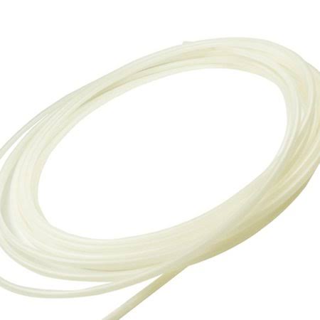 White Semi-Clear Plastic Tubing 0.016 inch Inner Diameter I226858