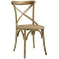 Brown Wood Dining Side Chair F782716