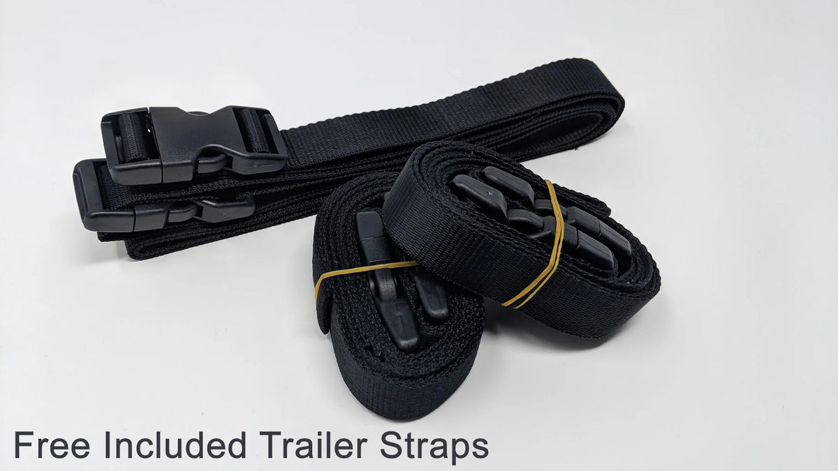 Gray Trailerable Jet Ski Cover with Trailer Straps and Storage Bag X246