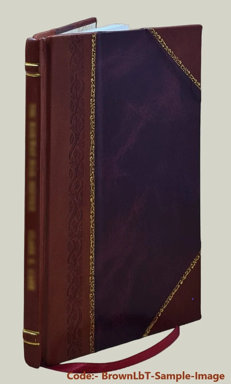 Kamehameha III Leather Bound M83813