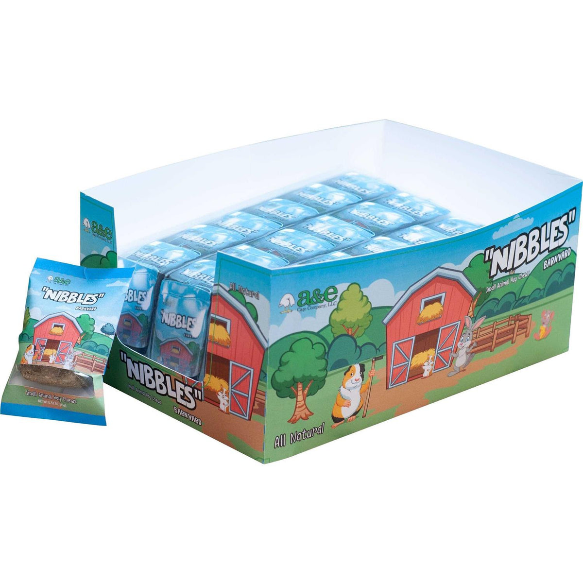 Barnyard Nibbles Hay Chew Small Animal Bites G78117