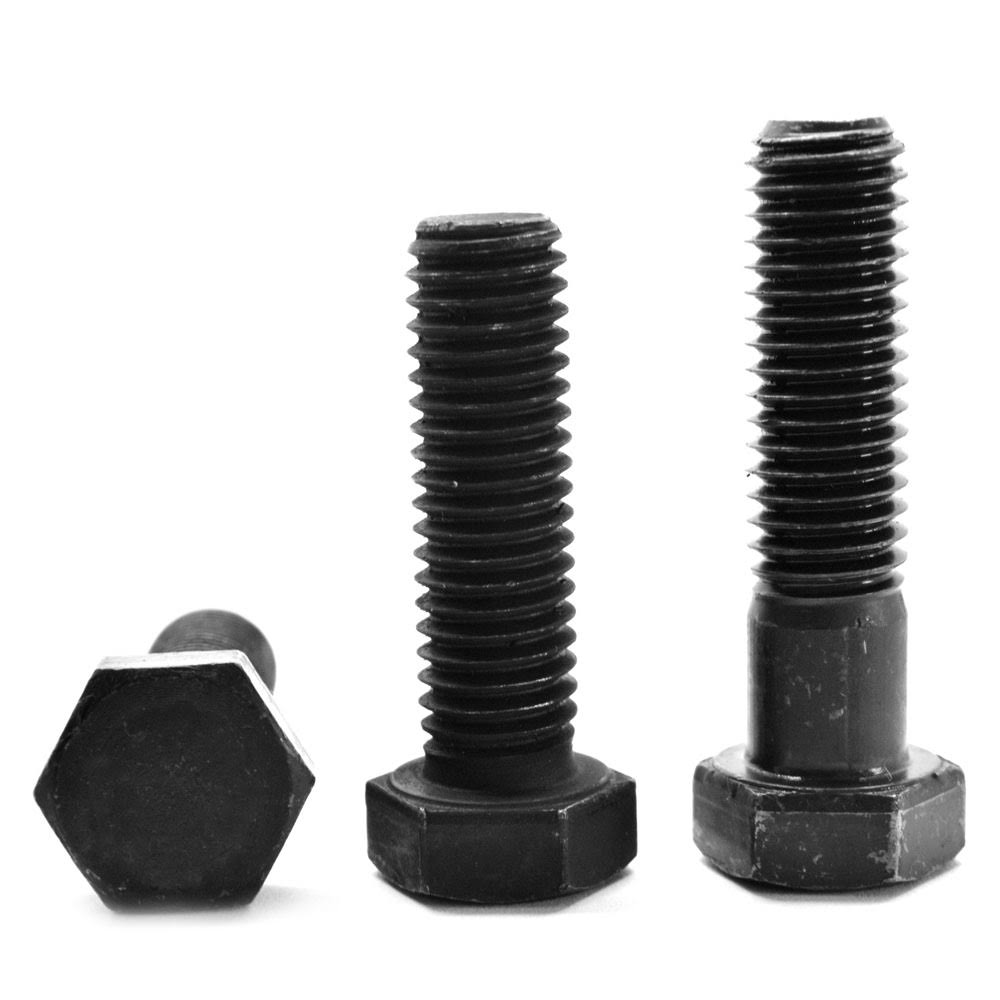 1 1/4x22-7 x 12x22 Coarse Thread Grade 8 Hex Cap Screw Alloy Steel Black Oxide J711308