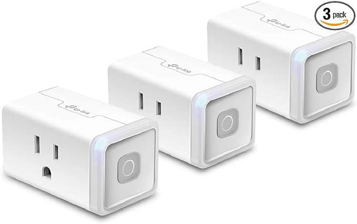 White 15 Amp Smart Plug 3-Pack Q942
