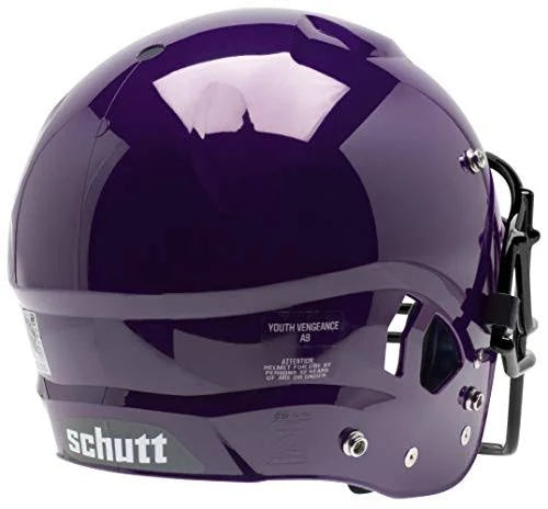 Purple Youth Football Helmet K793