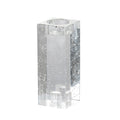 Clear 6-Inch Glass Candle Holder V8274