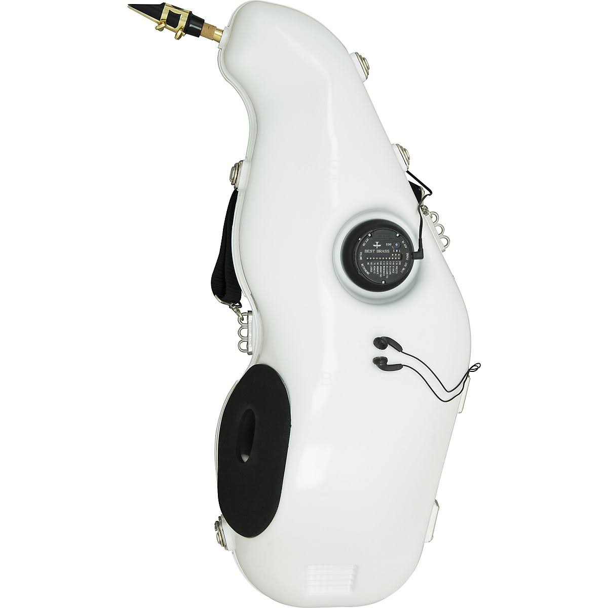 White Practice Mute System for Alto Saxophone II Y189