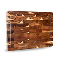 Acacia Wood Cutting Board 15"x11" 1.2" Thick D9209