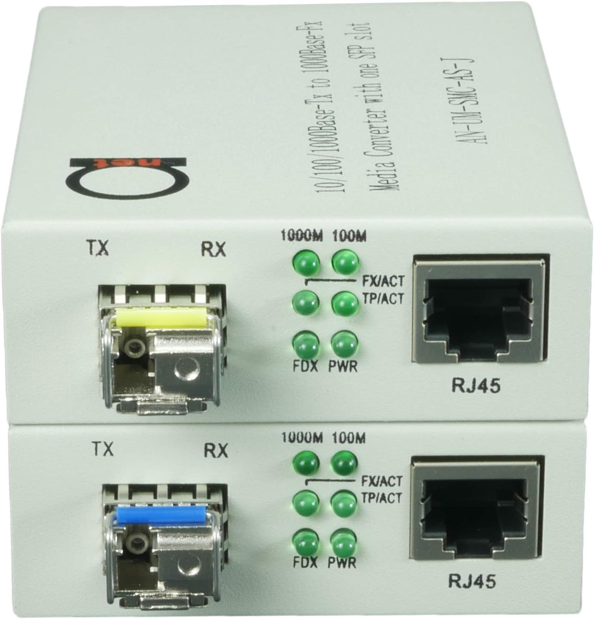 Single Mode LC WDM Bi-Di Gigabit Media Converter 20km 1 Pair E571