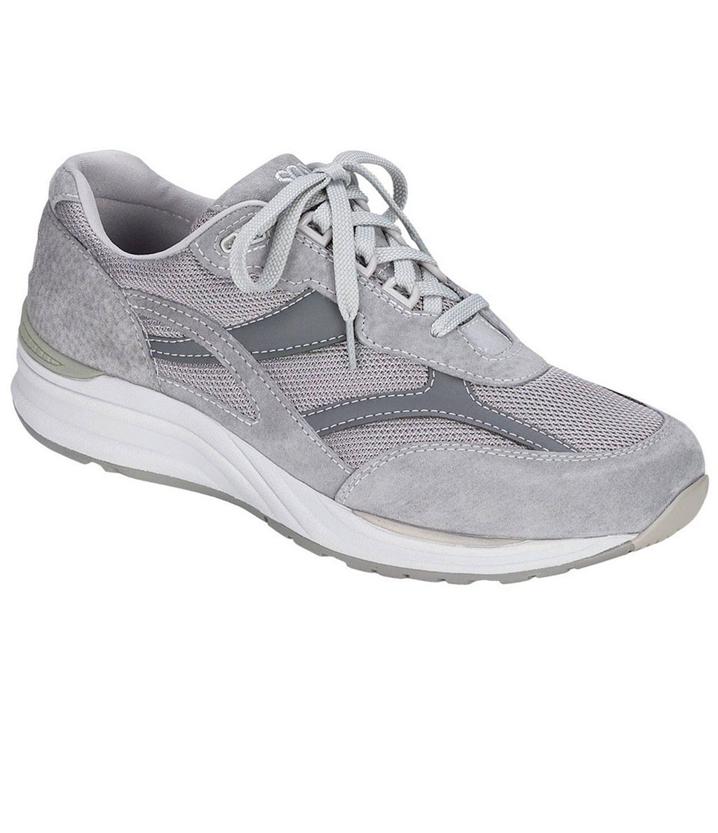 Gray Mesh Men's Shoes T773751