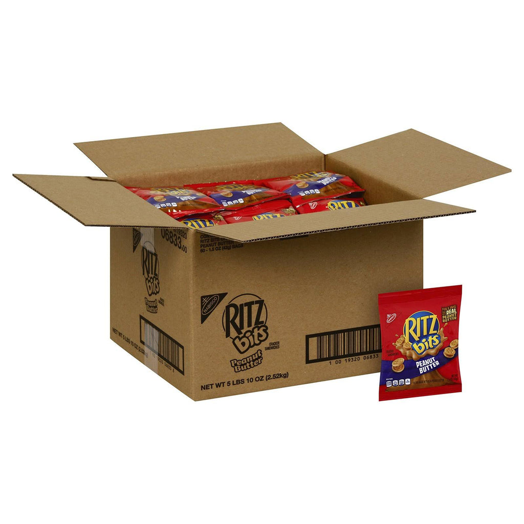 Peanut Butter Sandwich Cookies, 60 packs, 1.5 oz each K397041