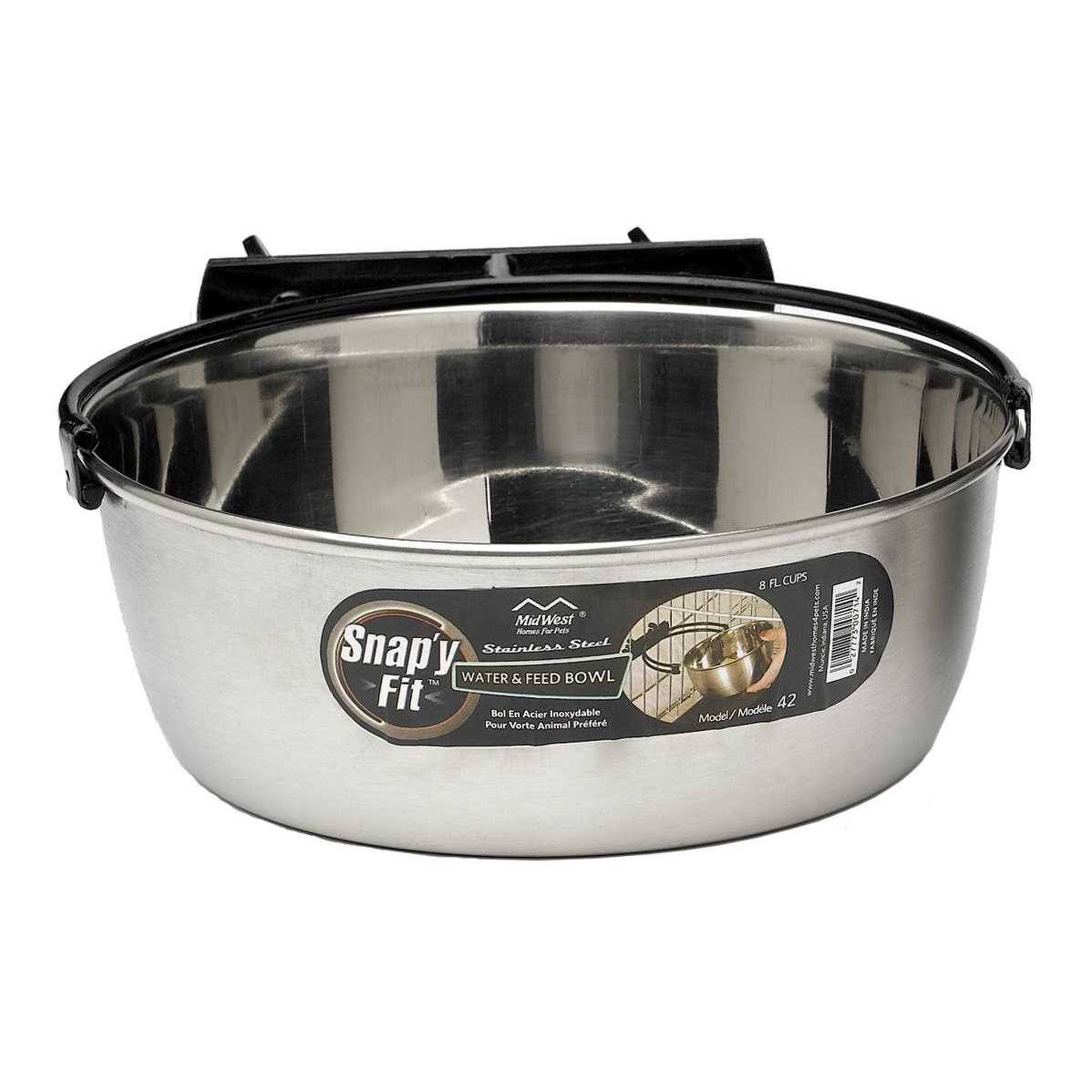 Stainless Steel Water & Feed Bowl S420
