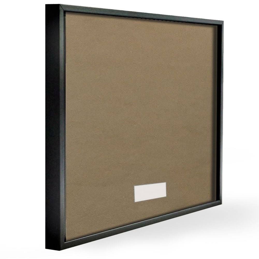 Distressed Heart Black Framed Wall Art, 24 x 30, Wood H425