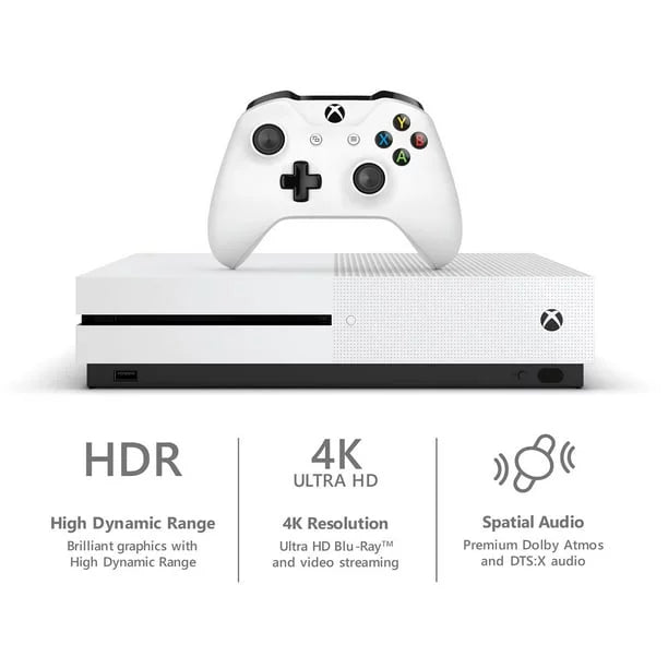 Xbox One X 1TB Gaming Console White S500