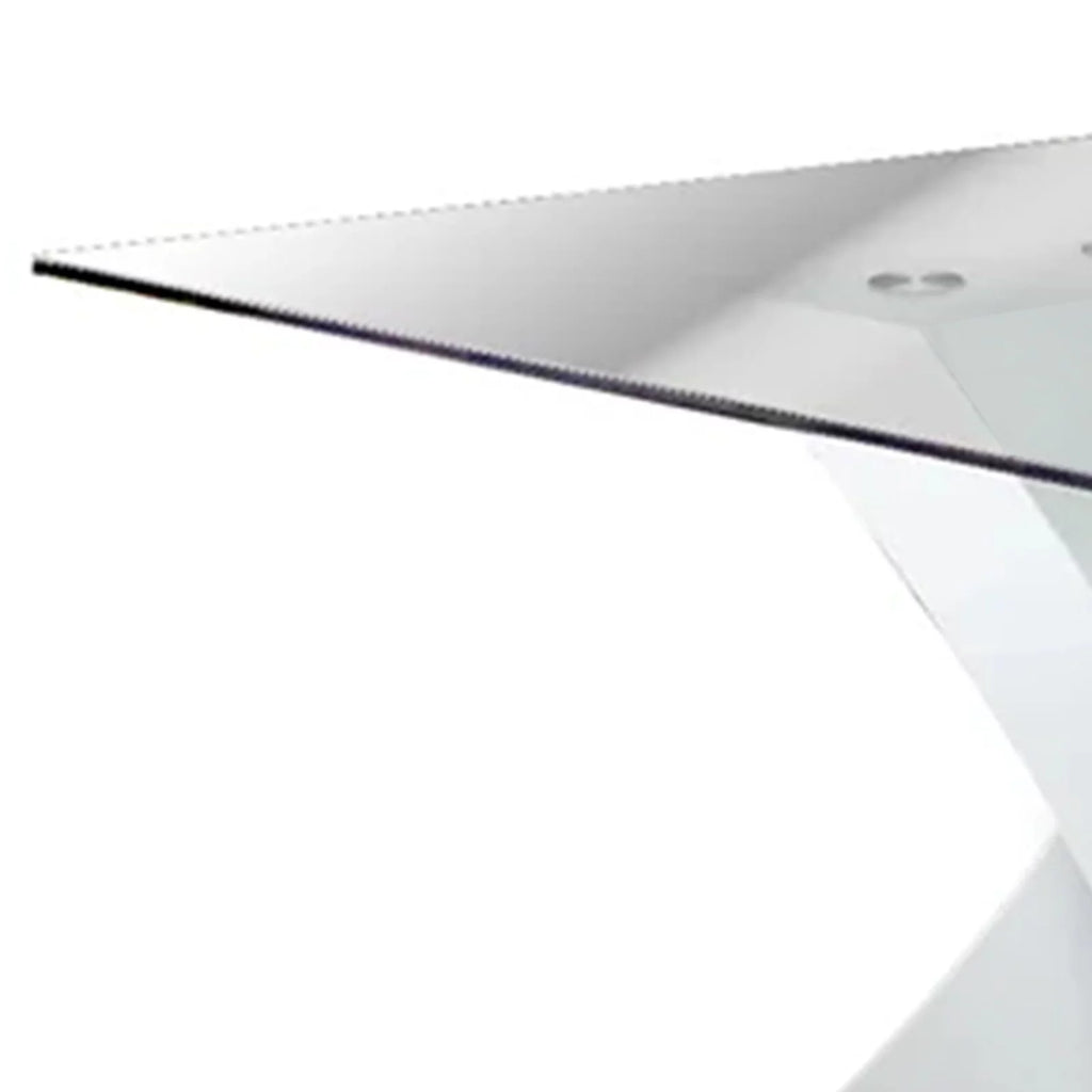 Square Glass Top Dining Table U750052