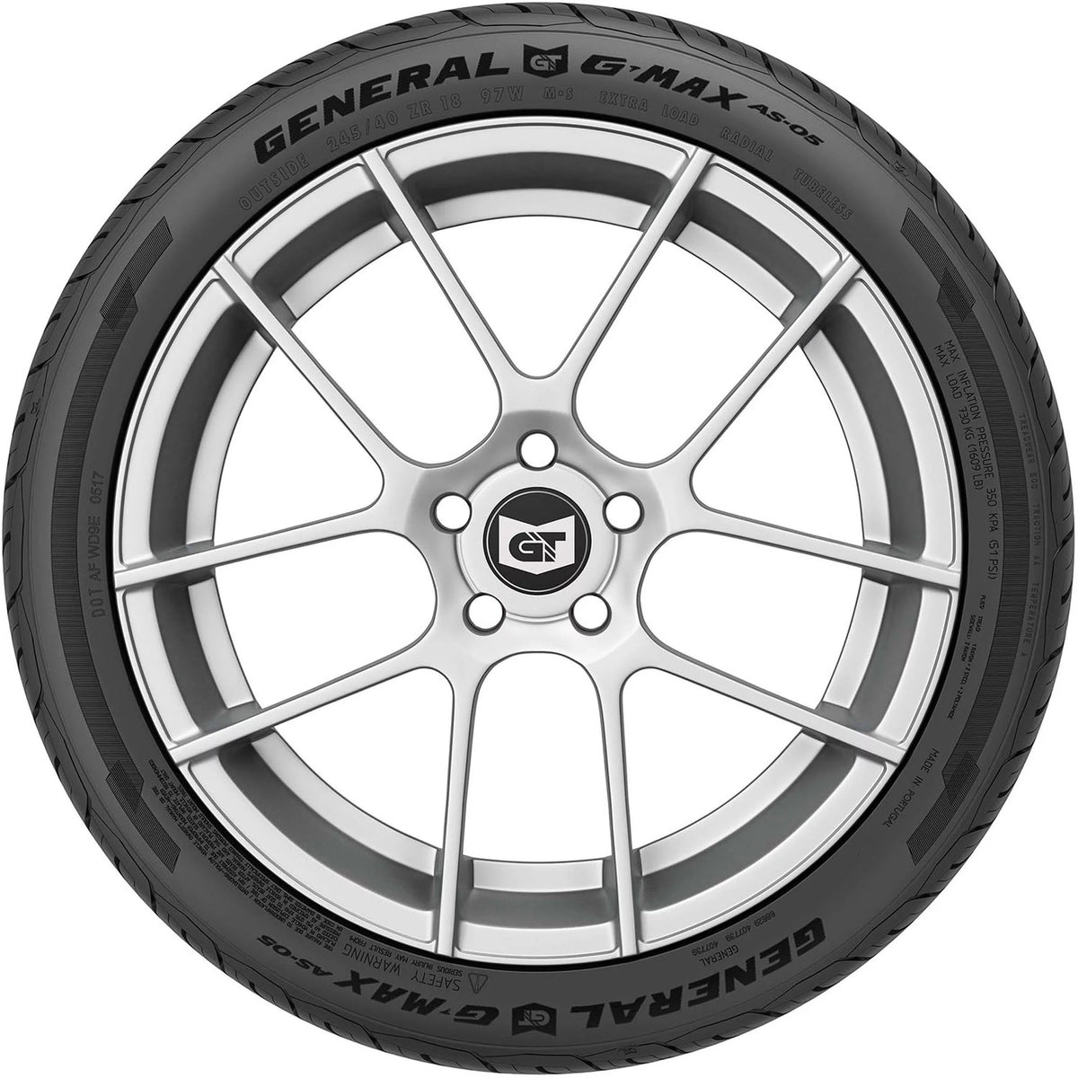 All Season 245/45ZR19 102W XL Passenger Tire M262554