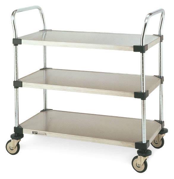 Standard Duty Utility Cart, Open Design, 2 Wire, 1 Solid E88260