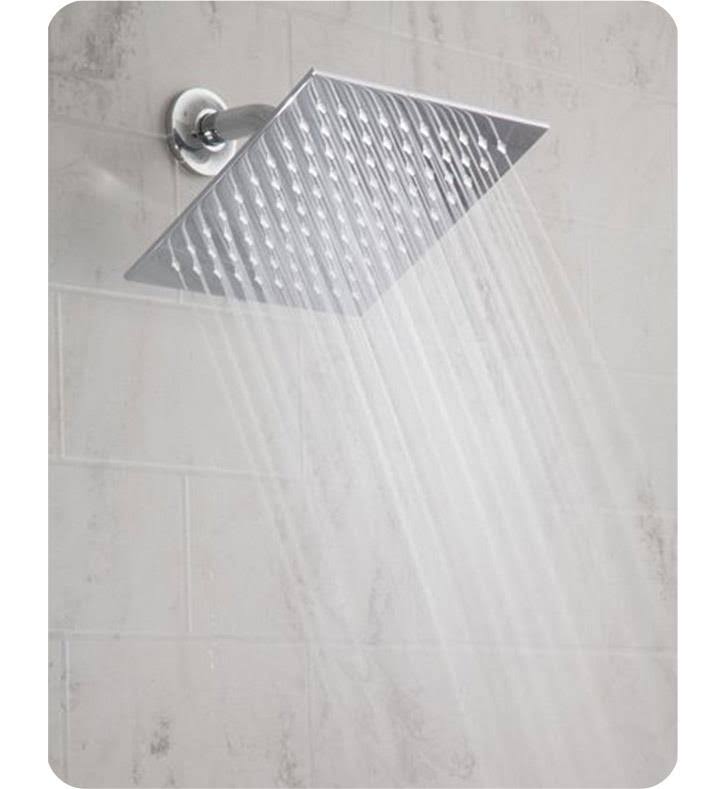 Polished Brass Square Rain Showerhead, 1.5 GMP K26337