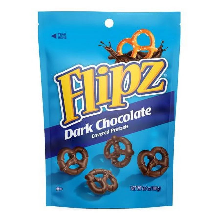 Dark Chocolate Covered Pretzels 6.5 Oz Pack of 14 U797773