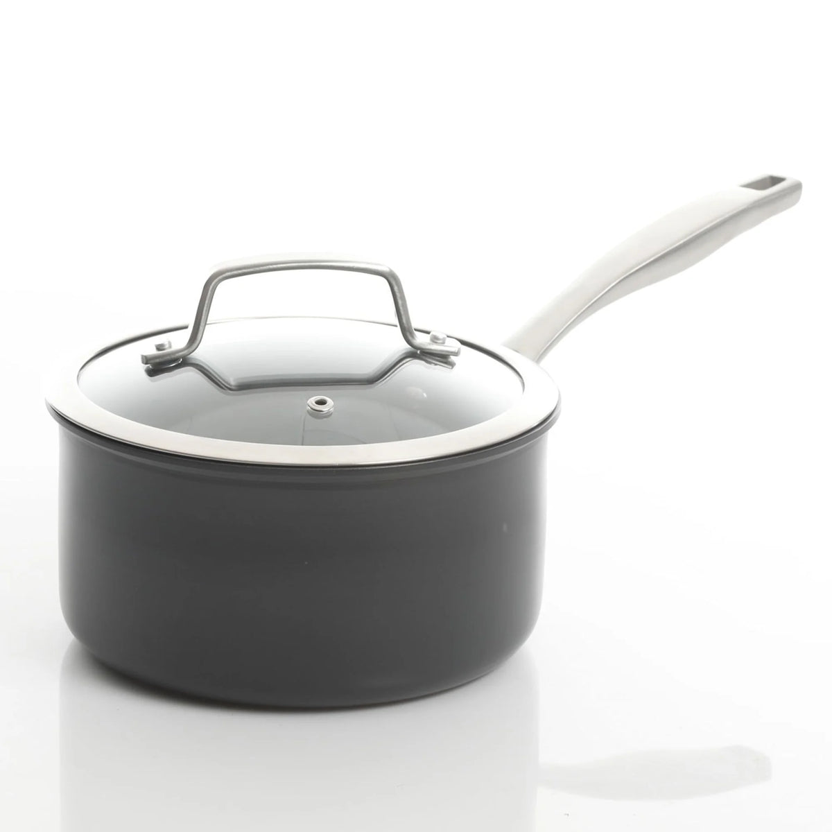 10-Piece Hard Anodized Cookware Pots and Pans Set H772