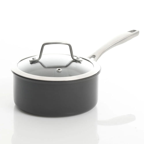 10-Piece Hard Anodized Cookware Pots and Pans Set H772