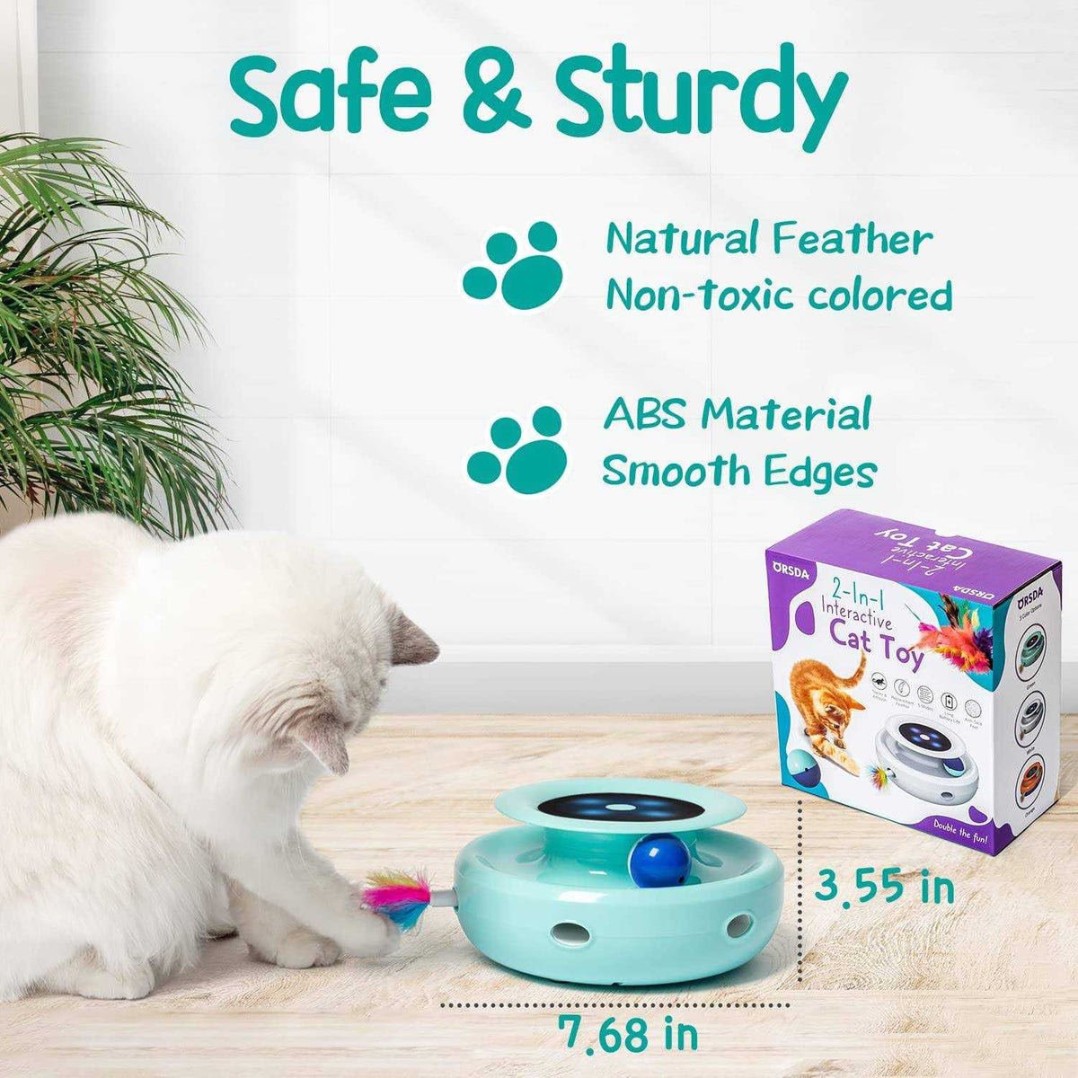 Interactive Cat Toy Balls G309381